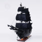 BLACK PEARL PIRATE SHIP MODEL SHIP LARGE WITH FLOOR DISPLAY CASE | High-quality | Fully Assembled Wooden Ship Models