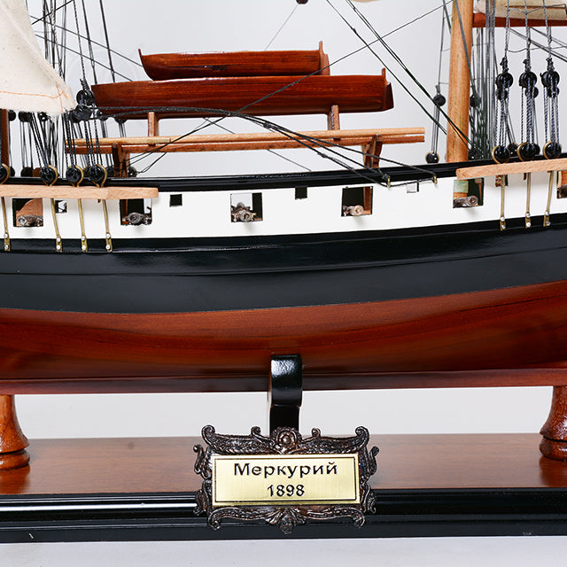 MERCURY PAINTED L50 | High-quality | Fully Assembled Wooden Ship Models For Wholesale