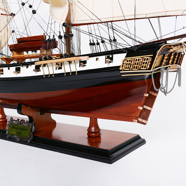 MERCURY PAINTED L50 | High-quality | Fully Assembled Wooden Ship Models For Wholesale