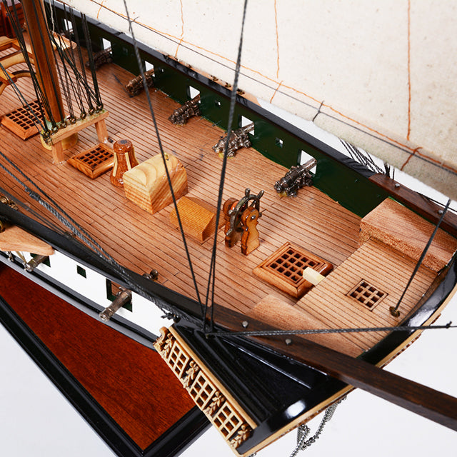 MERCURY PAINTED L50 | High-quality | Fully Assembled Wooden Ship Models For Wholesale