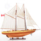 BLUENOSE II FULLY ASSEMBLED | Fully Assembled Wooden Ship Model For Wholesale