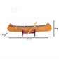 INDIAN GIRL CANOE MODEL BOAT | High-quality | Fully Assembled Wooden Model boats For Wholesale