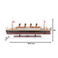 TITANIC CRUISE SHIP MODEL PAINTED | High-quality Cruiser| Fully Assembled Wooden Model Ship For Wholesale
