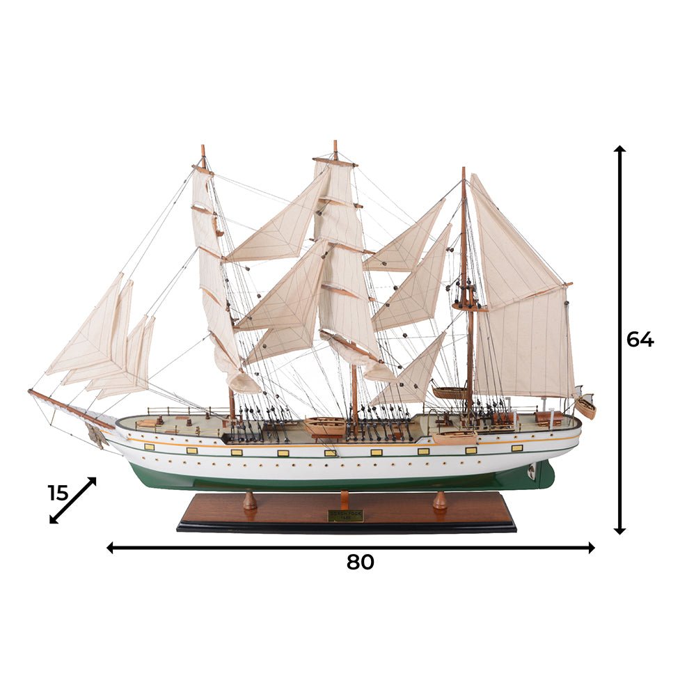 GORCH FOCK | High-quality | Fully Assembled Wooden Ship Models For Wholesale